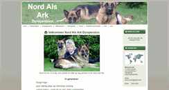 Desktop Screenshot of nord-als-ark.dk